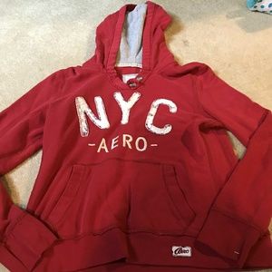 Red Aeropostale Hoodie